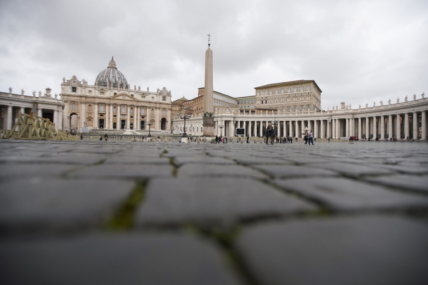 APTOPIX Vatican Virus Outbreak